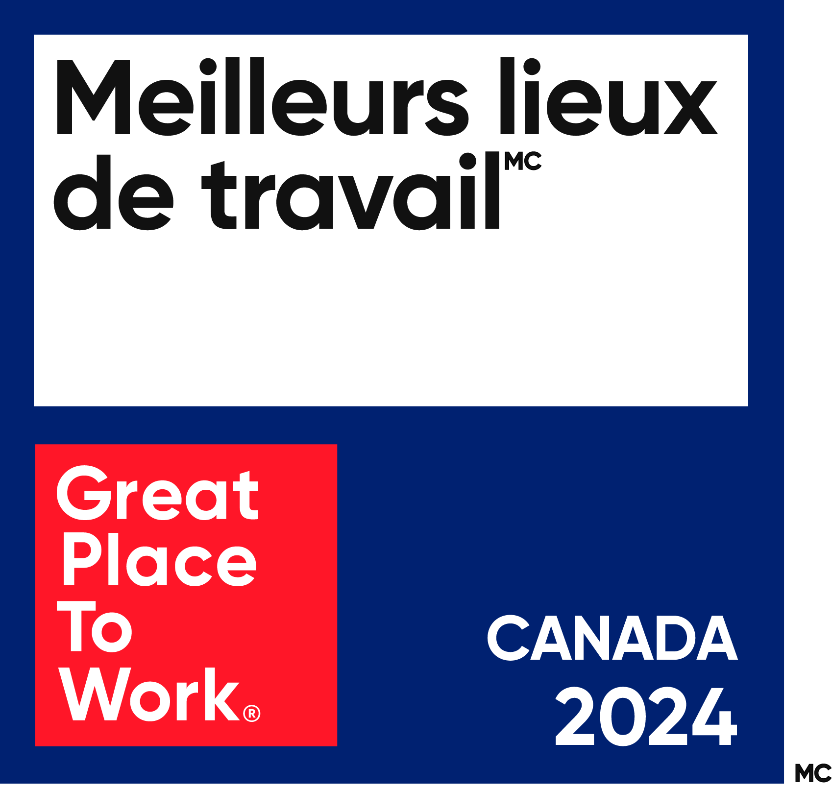 Best Workplaces in Quebec 2024 badge